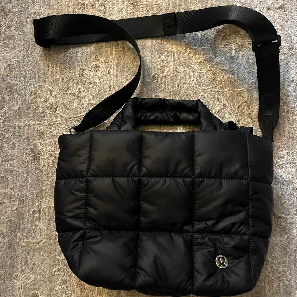 lululemon athletica Black Quilted Bag